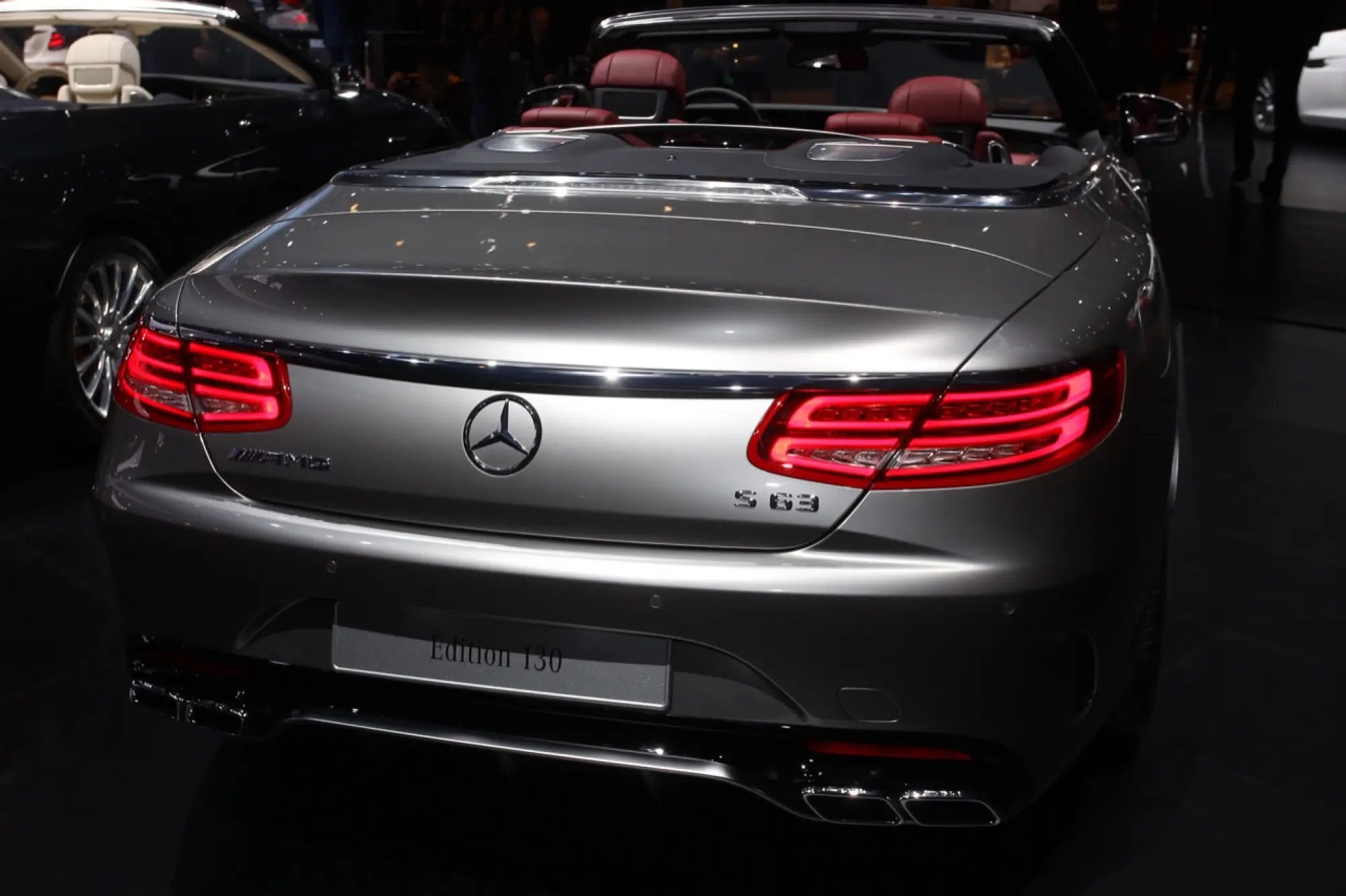 Mercedes-AMG S 63 4MATIC Cabriolet Edition 130 - Salone di Detroit 2016 - 3