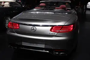 Mercedes-AMG S 63 4MATIC Cabriolet Edition 130 - Salone di Detroit 2016