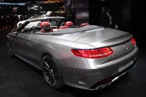 Mercedes-AMG S 63 4MATIC Cabriolet Edition 130 - Salone di Detroit 2016