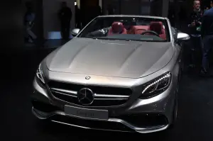 Mercedes-AMG S 63 4MATIC Cabriolet Edition 130 - Salone di Detroit 2016