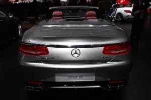 Mercedes-AMG S 63 4MATIC Cabriolet Edition 130 - Salone di Detroit 2016