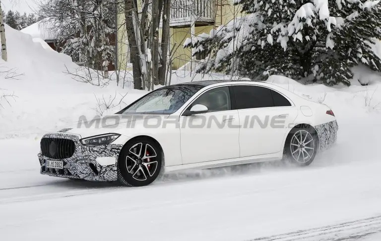 Mercedes-AMG S63 2022 - Foto spia 23-02-2021 - 1