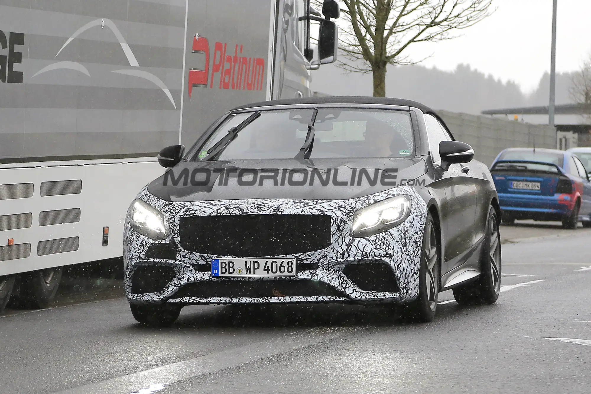 Mercedes-AMG S63 Cabrio MY 2018 - Foto spia 22-03-2017 - 1