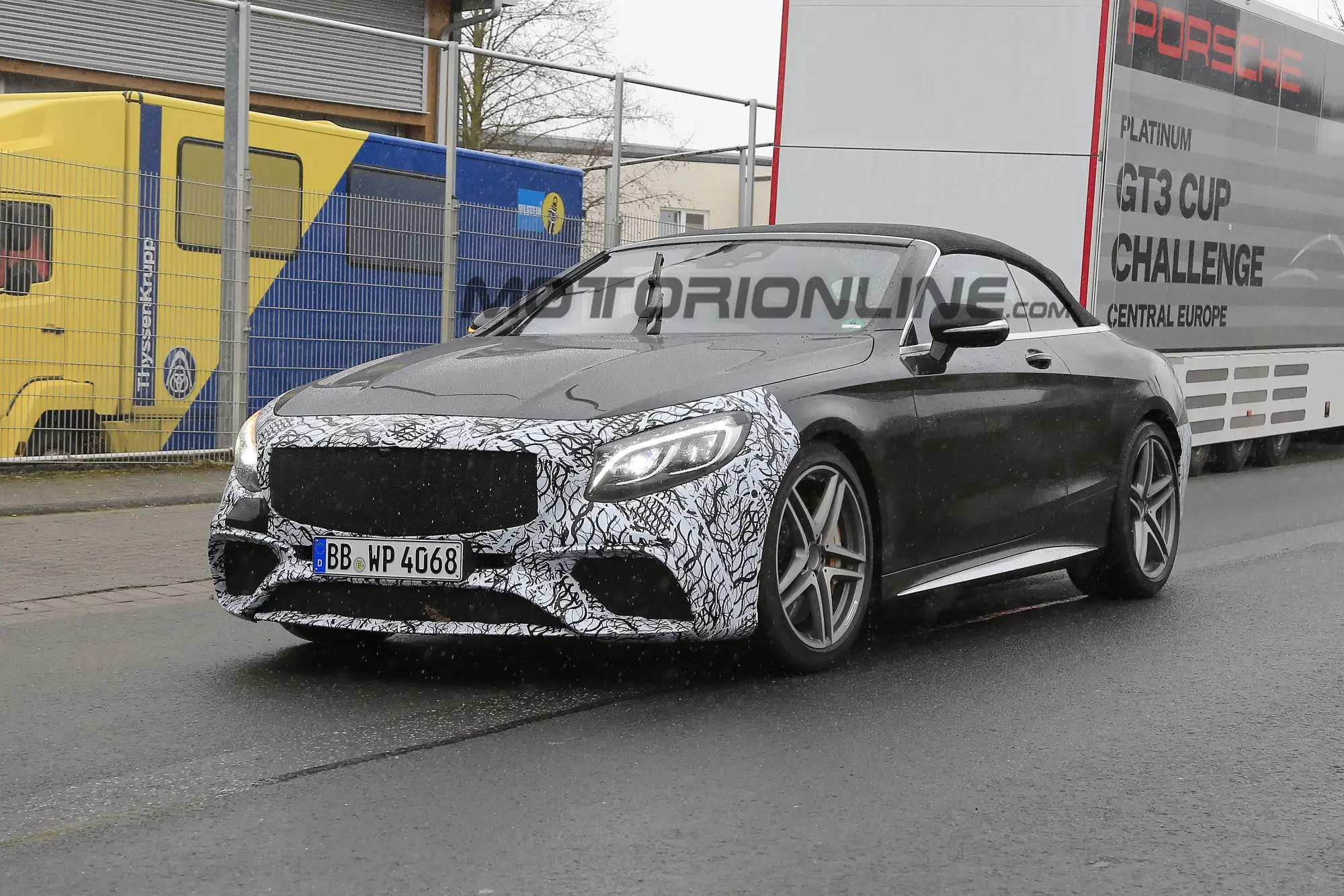Mercedes-AMG S63 Cabrio MY 2018 - Foto spia 22-03-2017 - 3