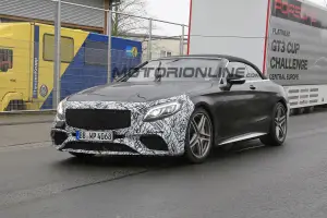 Mercedes-AMG S63 Cabrio MY 2018 - Foto spia 22-03-2017