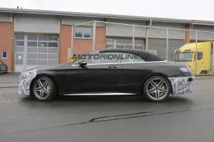 Mercedes-AMG S63 Cabrio MY 2018 - Foto spia 22-03-2017