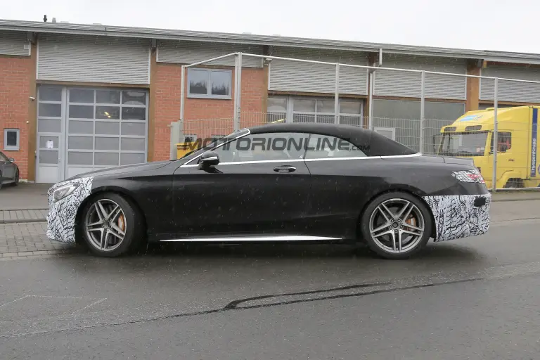 Mercedes-AMG S63 Cabrio MY 2018 - Foto spia 22-03-2017 - 6