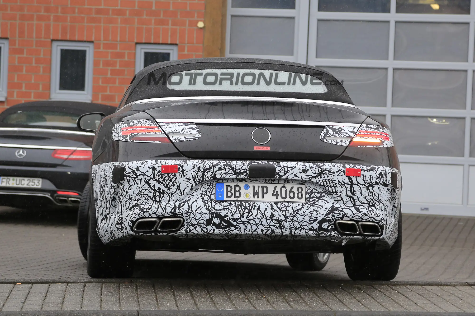 Mercedes-AMG S63 Cabrio MY 2018 - Foto spia 22-03-2017 - 9