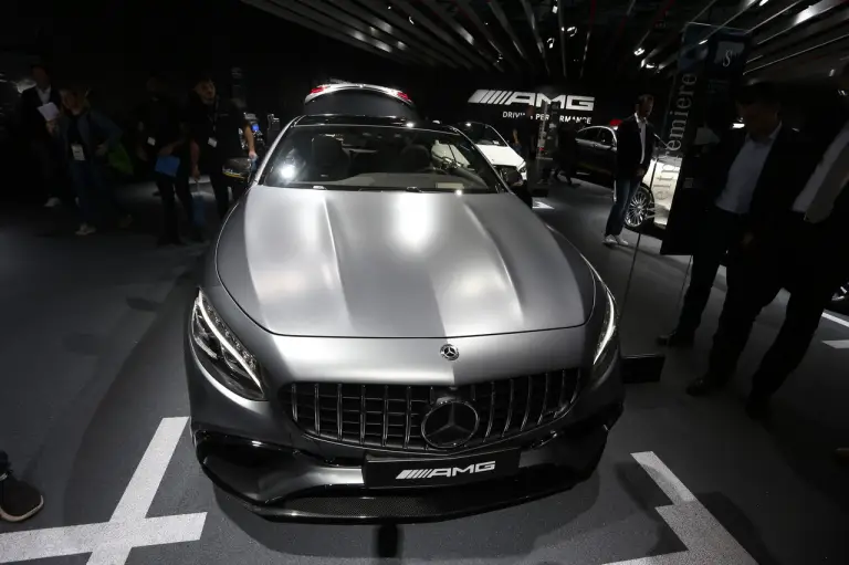 Mercedes AMG S63 Coupe - Salone di Francoforte 2017 - 3