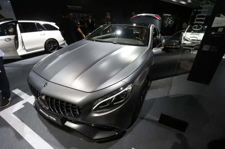 Mercedes AMG S63 Coupe - Salone di Francoforte 2017 - 4