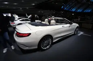 Mercedes AMG S65 Cabrio - Salone di Francoforte 2017