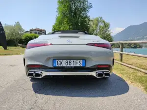 Mercedes AMG SL 2022 - Prova St  Moritz