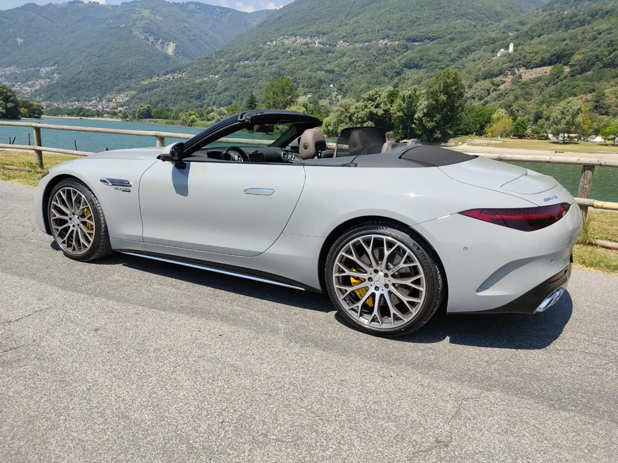 Mercedes AMG SL 2022 - Prova St  Moritz - 9