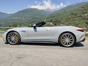 Mercedes AMG SL 2022 - Prova St  Moritz - 10
