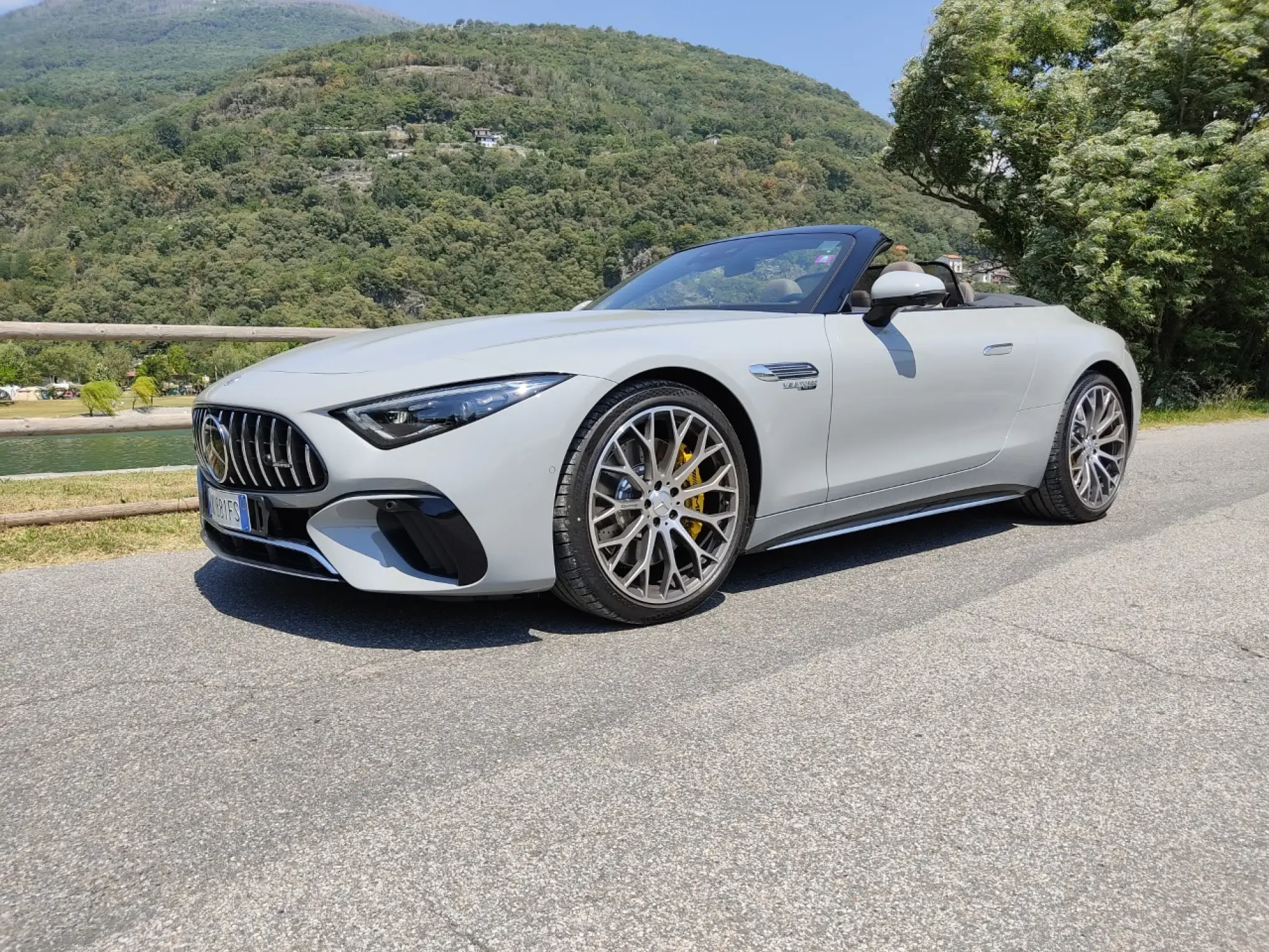 Mercedes AMG SL 2022 - Prova St  Moritz - 13