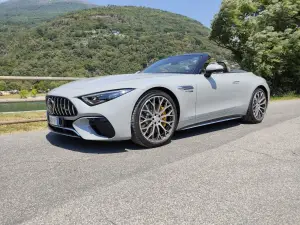 Mercedes AMG SL 2022 - Prova St  Moritz