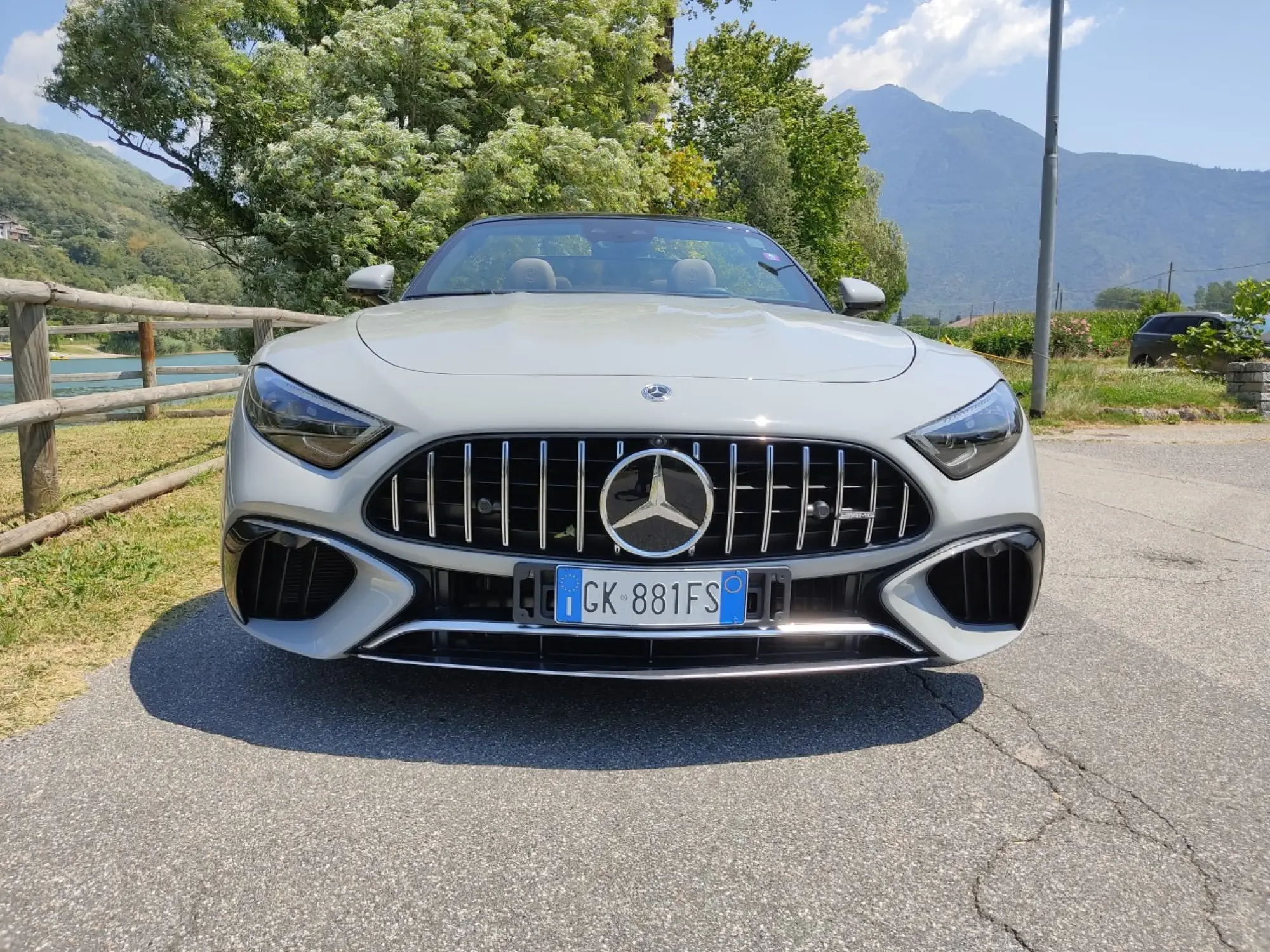 Mercedes AMG SL 2022 - Prova St  Moritz - 16