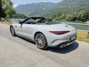 Mercedes AMG SL 2022 - Prova St  Moritz - 18