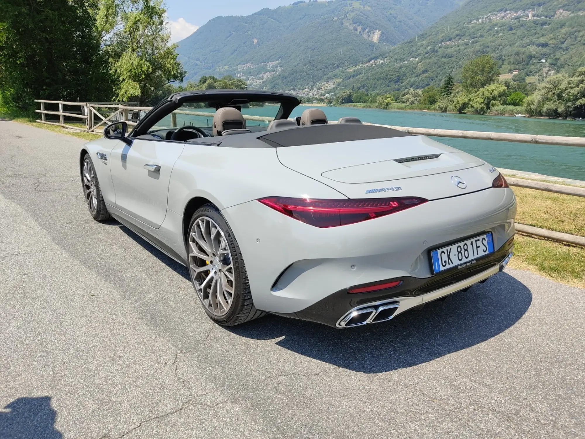 Mercedes AMG SL 2022 - Prova St  Moritz - 4