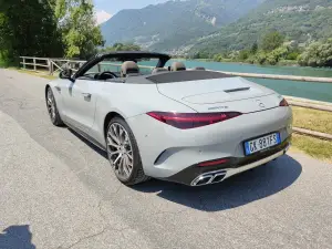 Mercedes AMG SL 2022 - Prova St  Moritz