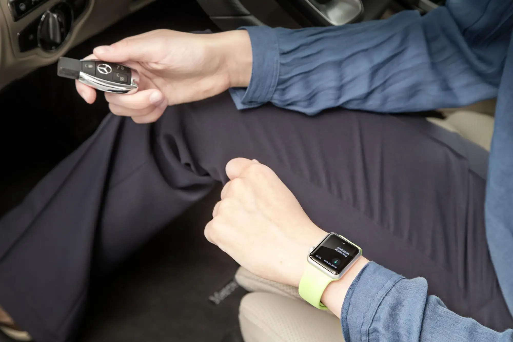 Mercedes app Apple Watch - 4