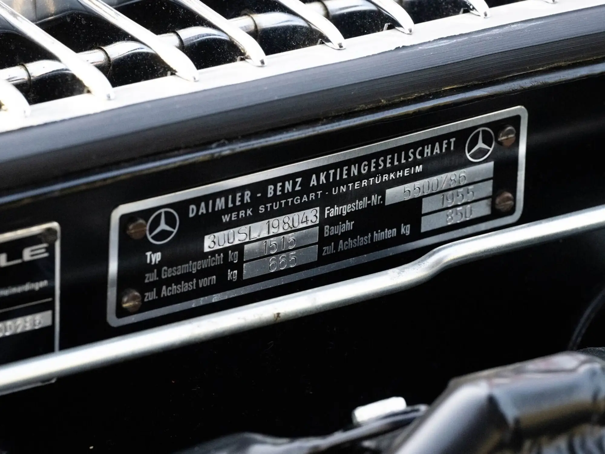 Mercedes-Benz 300 SL Gullwing 1955 asta - Foto - 52