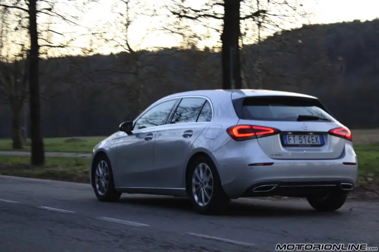 Mercedes-Benz Classe A 180 Sport - PROVA SU STRADA - 8