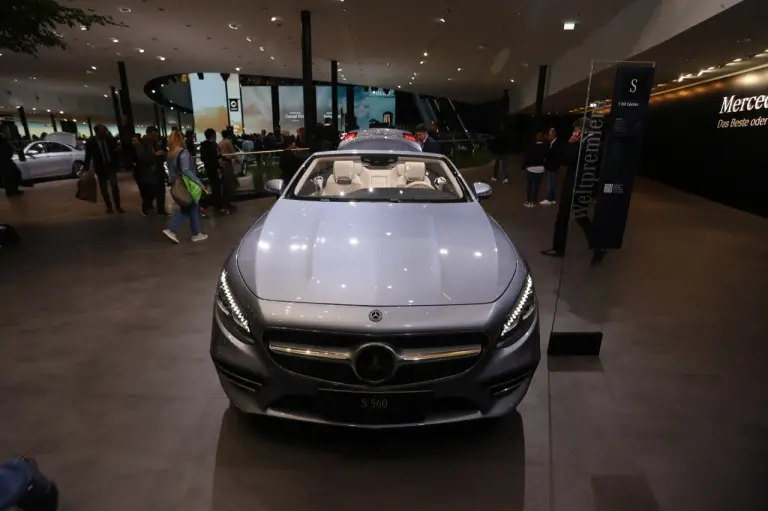 Mercedes-Benz Classe S Coupe e Cabriolet 2018 - Salone di Francoforte 2017 - 2