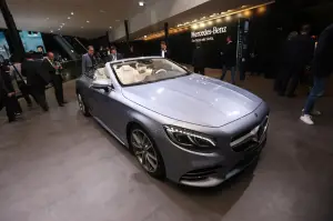 Mercedes-Benz Classe S Coupe e Cabriolet 2018 - Salone di Francoforte 2017 - 5