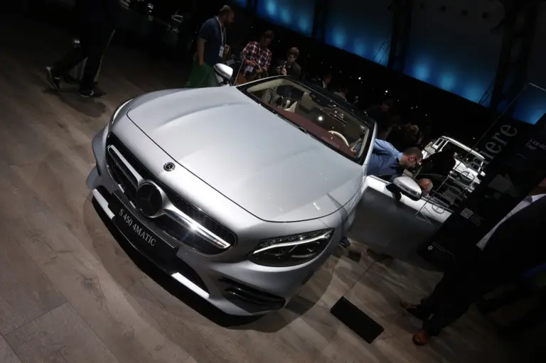Mercedes-Benz Classe S Coupe e Cabriolet 2018 - Salone di Francoforte 2017 - 14