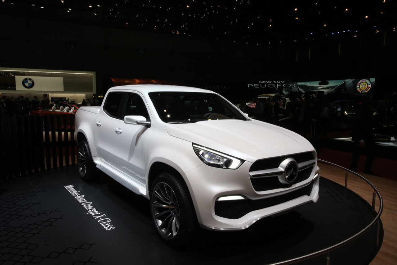 Mercedes-Benz Concept X-Class Foto Live - Salone di Ginevra 2017