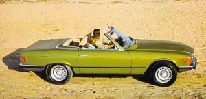 Mercedes-Benz SL serie R 107 - foto storiche 