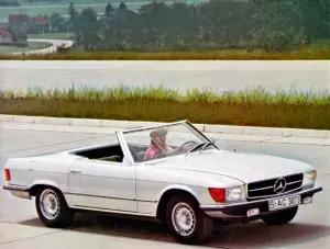 Mercedes-Benz SL serie R 107 - foto storiche  - 6