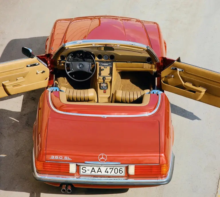 Mercedes-Benz SL serie R 107 - foto storiche  - 9