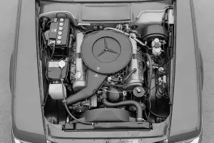 Mercedes-Benz SL serie R 107 - foto storiche 