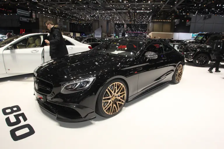 Mercedes Brabus S63 AMG Coupe 850 - Salone di Ginevra 2015 - 3