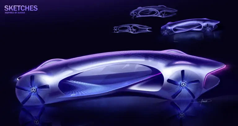 Mercedes C 111 e Vision AVTR  - 54