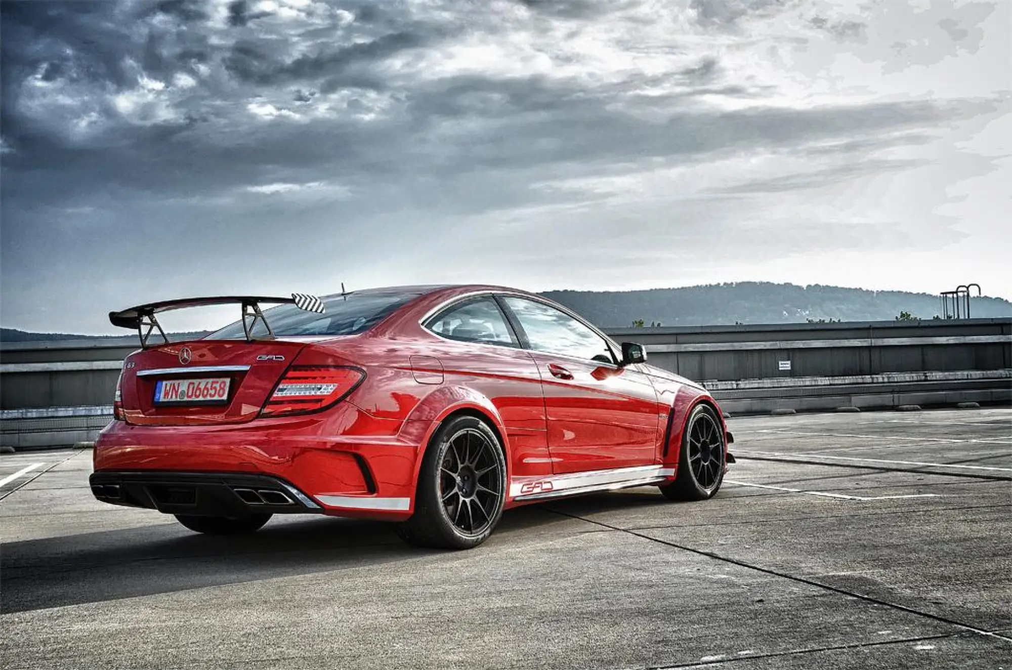 Mercedes C 63 AMG Coupe Black Series by GAD - 9