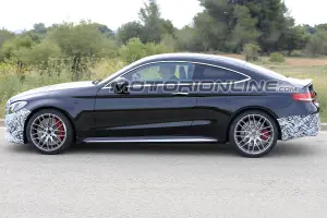 Mercedes C 63 AMG Coupè foto spia 15 Maggio 2017 - 4