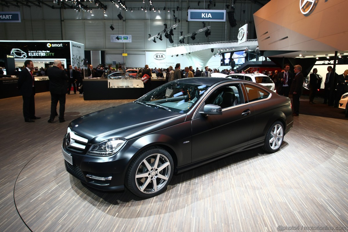 Mercedes C Klass Coupè Ginevra 2011
