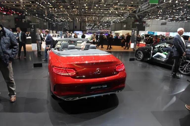 Mercedes C43 AMG Cabrio - Salone di Ginevra 2016 - 3