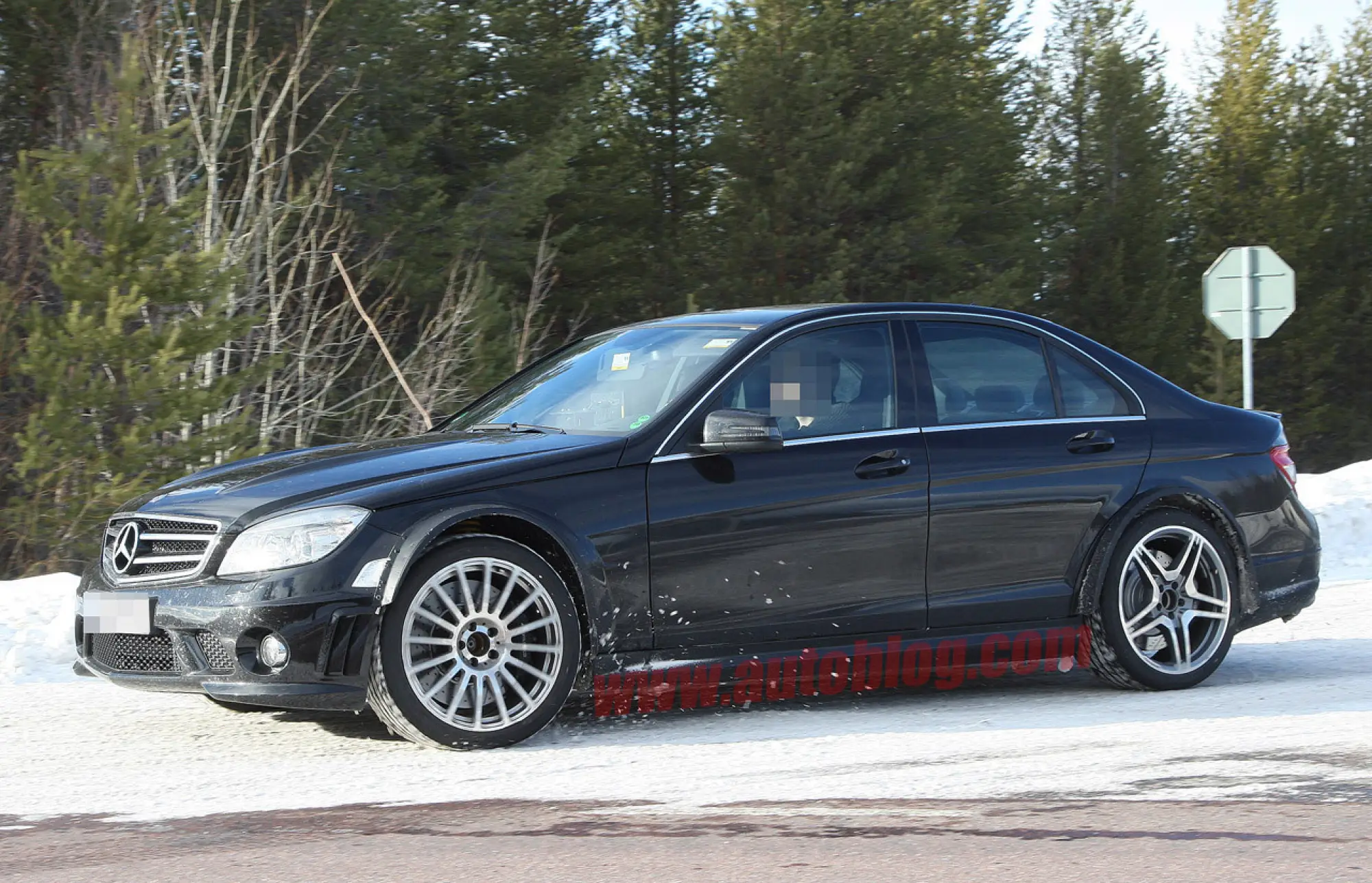 Mercedes C63 AMG Black Series spy - 5