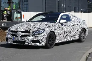 Mercedes C63 AMG Coupe 2016 - Foto spia 22-04-2015