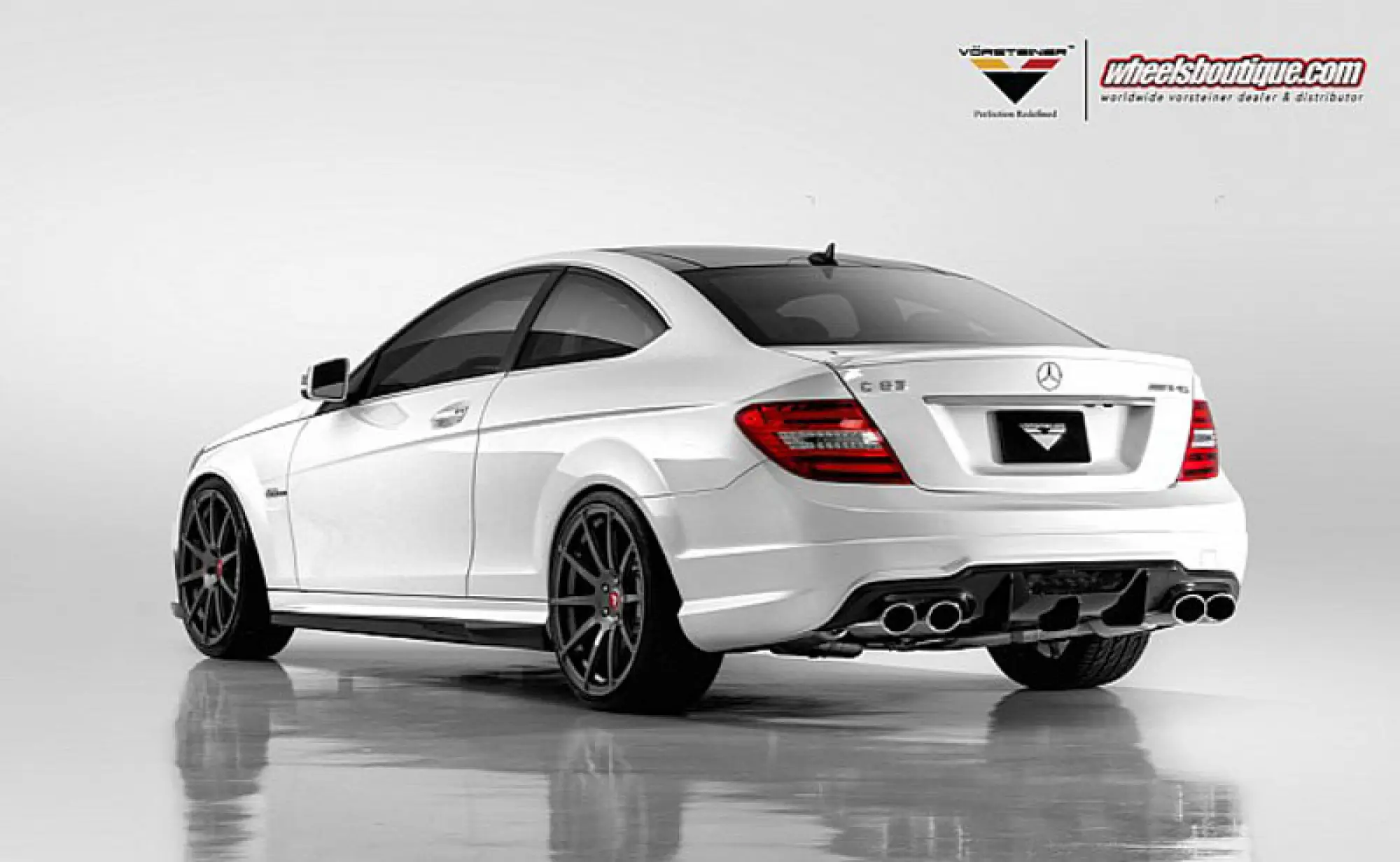 Mercedes C63 AMG Coupe by Vorsteiner - 4