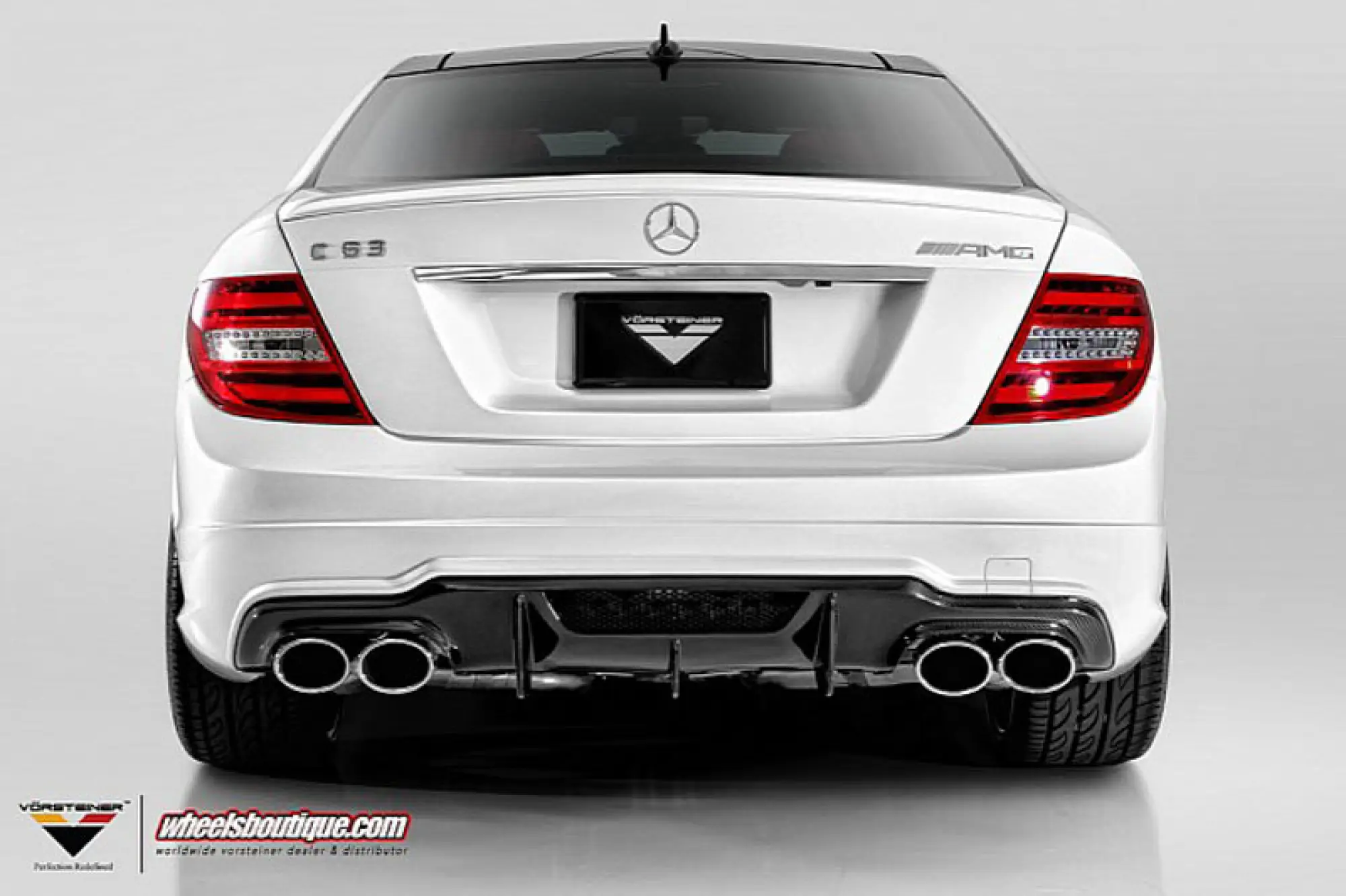 Mercedes C63 AMG Coupe by Vorsteiner - 5