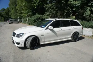 Mercedes C63 Amg Station Wagon  Prime impressioni di guida