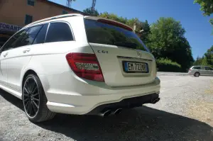 Mercedes C63 Amg Station Wagon  Prime impressioni di guida - 8