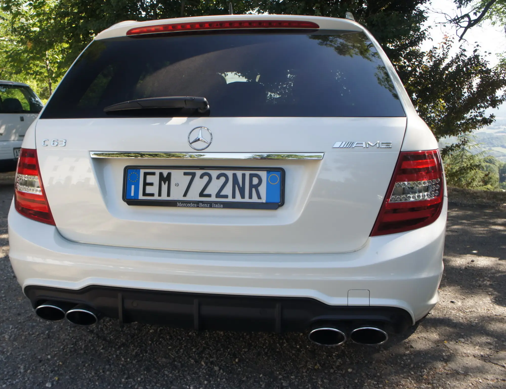 Mercedes C63 Amg Station Wagon  Prime impressioni di guida - 29