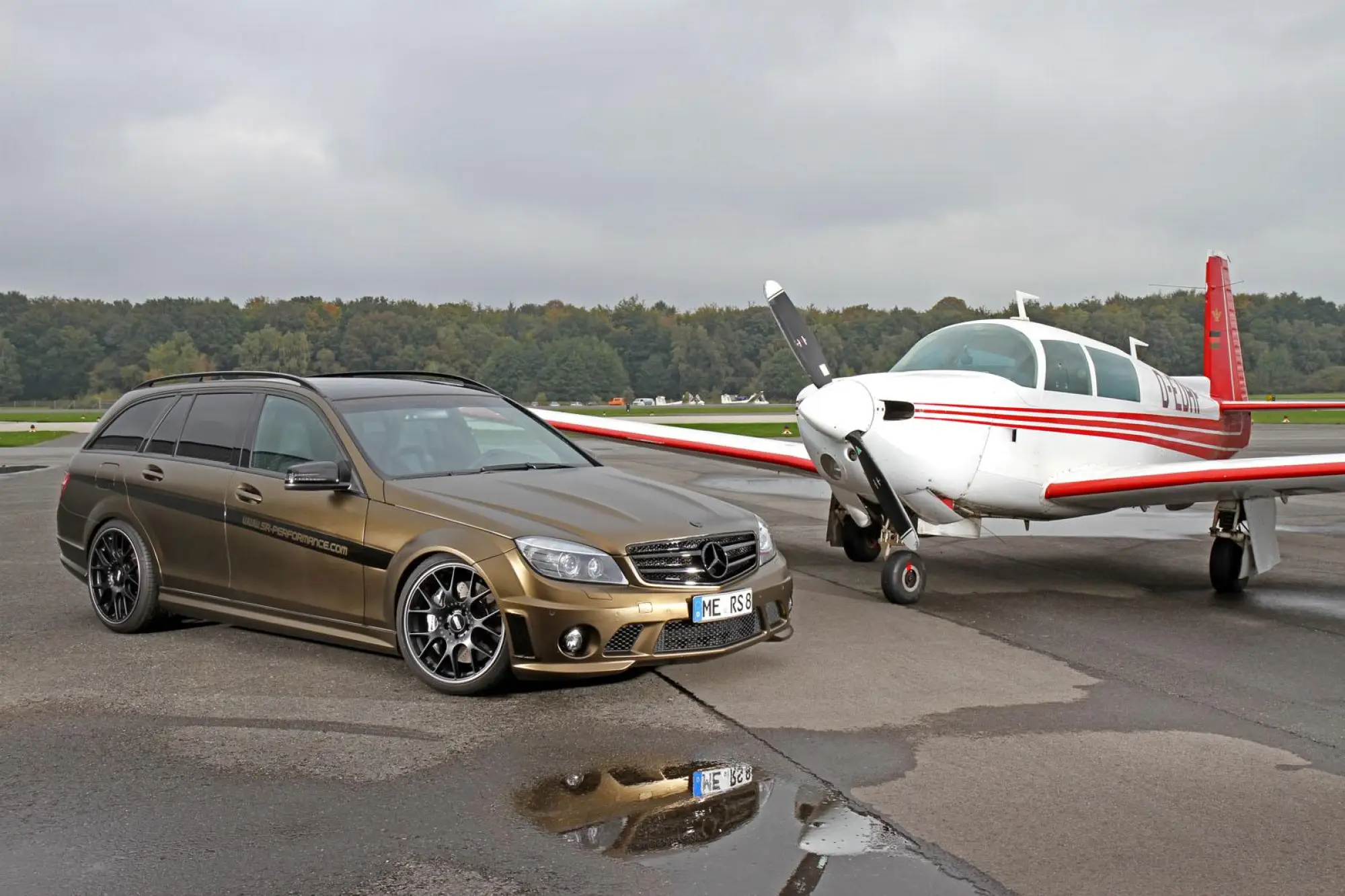 Mercedes C63 AMG SW by FolienCenter-NRW e SR-Performance - 5