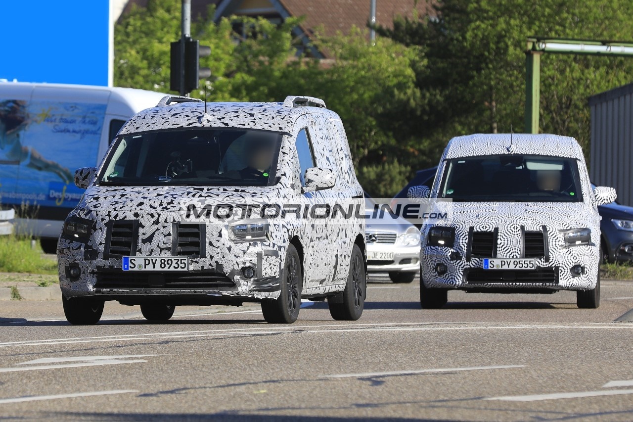 Mercedes Citan - Foto spia 29-5-2020